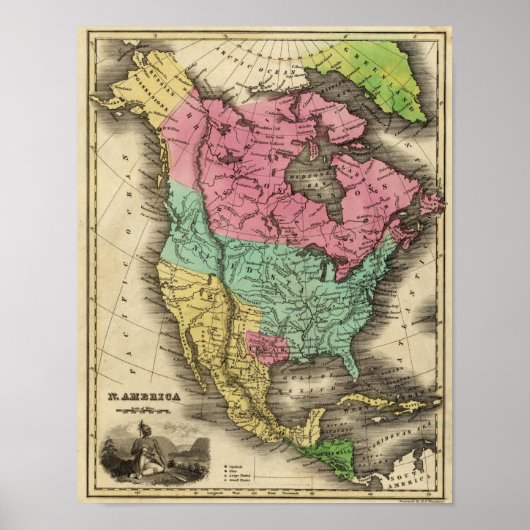 Poster Amérique (Devant)