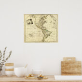 Poster Amérique (Cuisine)