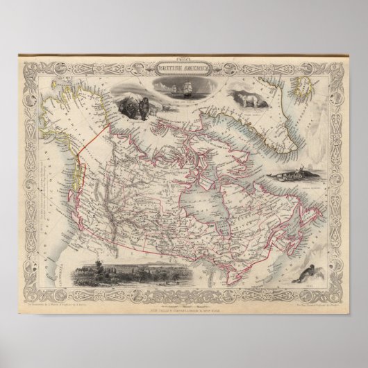 Poster Amérique britannique (Devant)