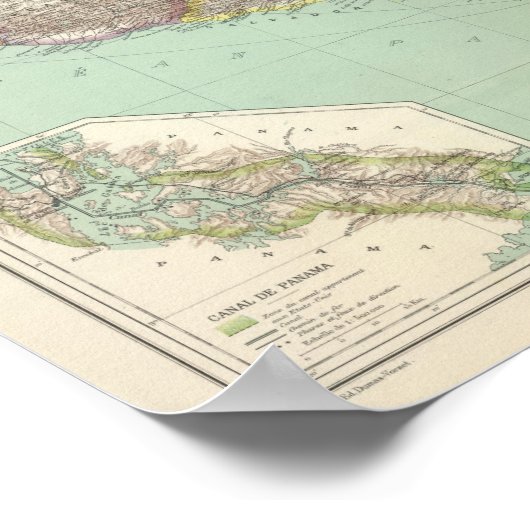 Poster Amérique centrale 2 (Coin)