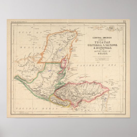 Poster Amérique centrale 4 (Devant)