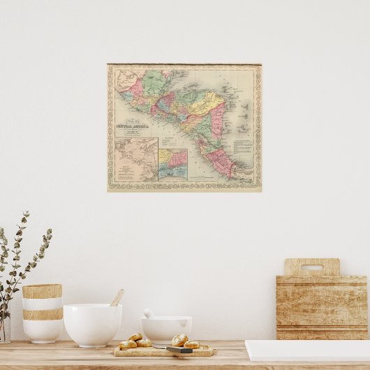 Poster Amérique centrale 6 (Cuisine)