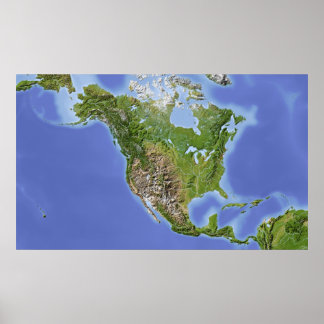 Poster Amérique du Nord