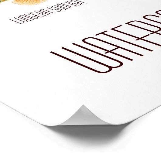 Poster Amérique du Nord (Coin)