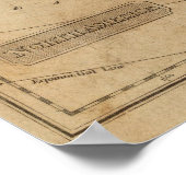 Poster Amérique du Nord 14 (Coin)