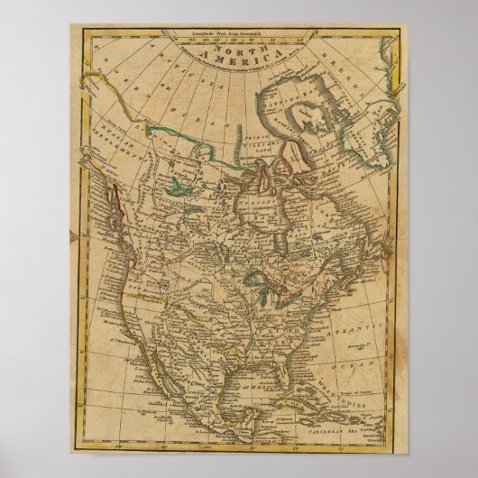 Poster Amérique du Nord 3 (Devant)