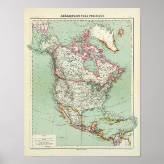 Poster Amérique du Nord 31 (Devant)