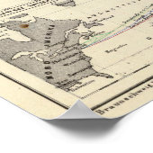 Poster Amérique du Nord 48 (Coin)