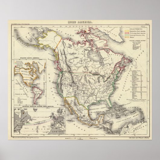 Poster Amérique du Nord 48 (Devant)