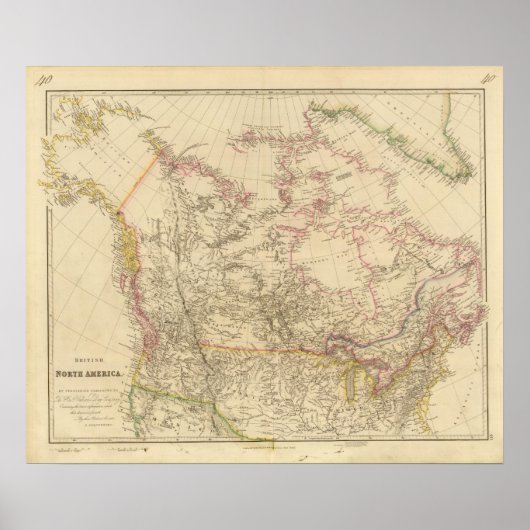 Poster Amérique du Nord britannique 3 (Devant)
