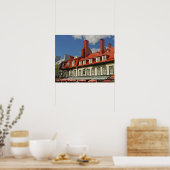 Poster Amérique du Nord, Canada, Québec, Vieux-Québec. 3 (Cuisine)