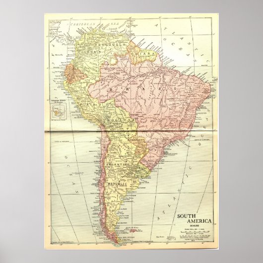 Poster Amérique du Sud : 1914 (Devant)