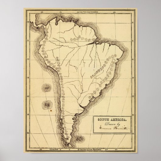 Poster Amérique du Sud 3 (Devant)