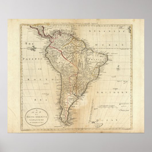 Poster Amérique du Sud 32 (Devant)