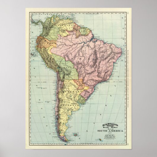 Poster Amérique du Sud 36 (Devant)