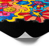 Poster Amérique psychédélique (Coin)