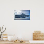 Poster Amérique USS (LHA 6) (Cuisine)