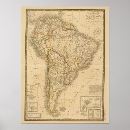 Poster Amériques (Devant)