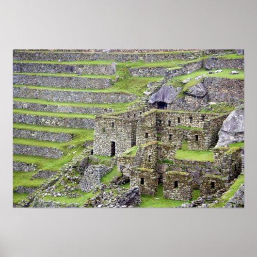 Poster Amériques, Pérou, Machu PIcchu. L'ancien 2 (Devant)
