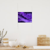 Poster Améthyst Galaxy (Cuisine)