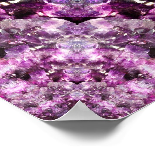 Poster Amethyst Mandala (Coin)