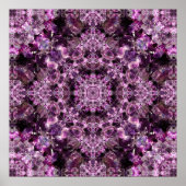 Poster Amethyst Mandala (Devant)