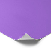 Poster Améthyste (couleur unie) (Coin)