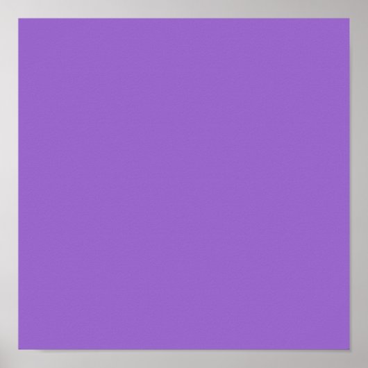 Poster Améthyste (couleur unie) (Devant)