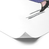 Poster Ami à moi, dicton chaleureux de deux amis, croquis (Coin)