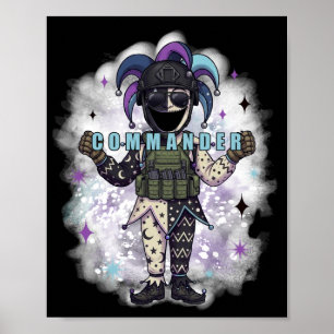 Poster Ami Commandant Jester du Vide Sombre