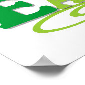 Poster Ami des T-shirts et cadeaux de la Terre (Coin)