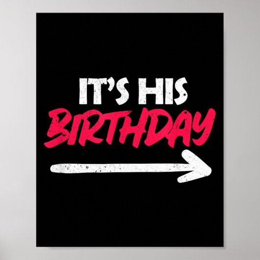 Poster Ami Drôle C'est Son Anniversaire (Devant)