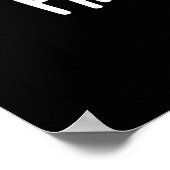 Poster Ami Fries Funny BFF Pun Dark BG (Coin)