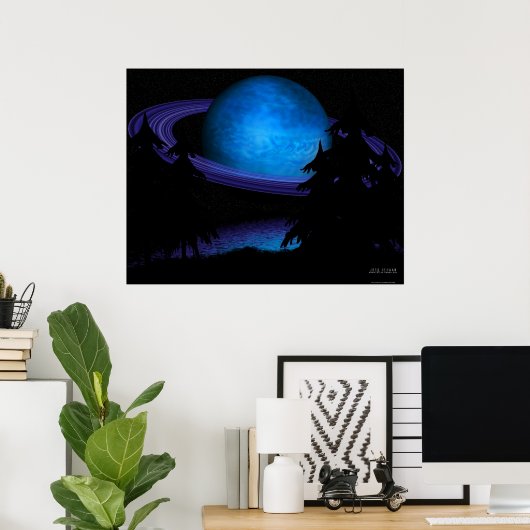 Poster Ami géant (Bureau à domicile)