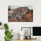 Poster Ami ou grenouille (Bureau à domicile)