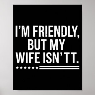 Poster Amical mais la femme n'est pas humour de mari (au