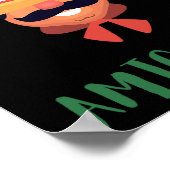 Poster Amigo mexicain amusant #2 Groupe correspondant do- (Coin)