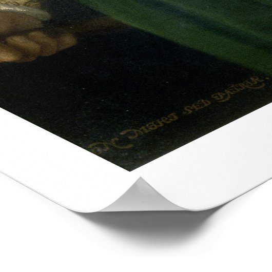 Poster Amiral Sir Thomas Button (1694) (Coin)