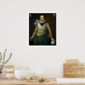 Poster Amiral Sir Thomas Button (1694) (Cuisine)