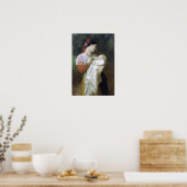 Poster Amiration maternelle par William Adolphe Bouguerea (Cuisine)