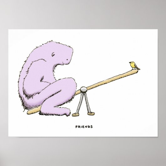 Poster amis (Devant)