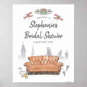 Poster AMIS™ | Accueil de la Fête des mariées Perk Centra (Devant)