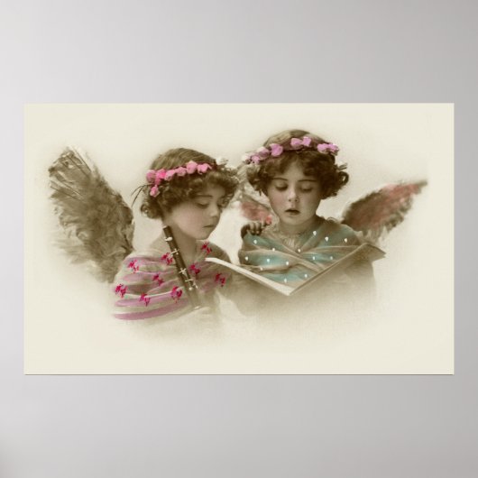 Poster Amis angéliques (Devant)