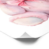 Poster Amis Animaux de la Forêt Naissance Aquarelle Détai (Coin)