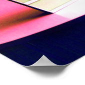 Poster Amis au revoir Entendu rose (Coin)