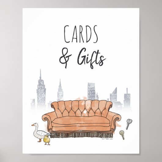 Poster AMIS™ | Cartes de Fête des mariées et cadeaux (Devant)