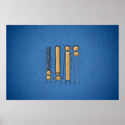 Poster Amis (couleur 2) (Devant)