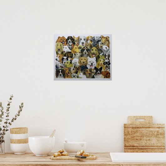 Poster Amis de chien (Cuisine)