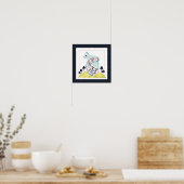 Poster Amis de Clementine | Écureuil d'art populaire (Cuisine)