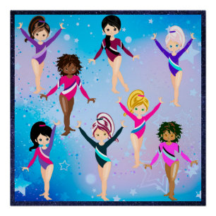Poster Amis de la gymnastique